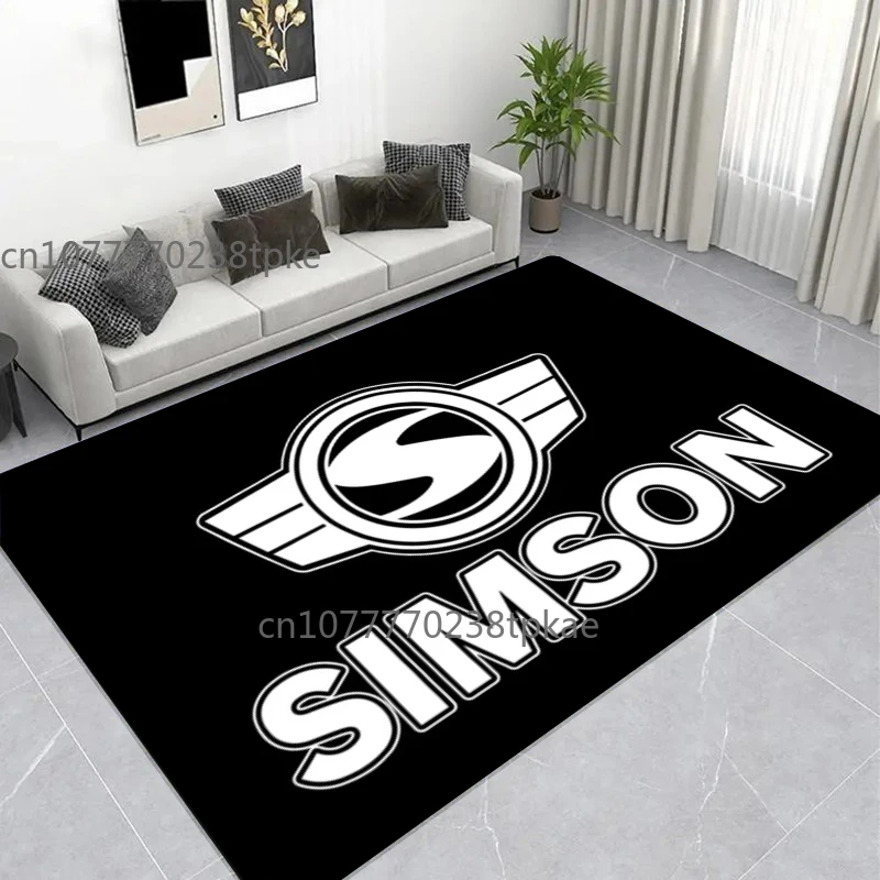 Germany SIMSON Motorcycle Printed Carpet Comfortable Retro Creative Living Room Bedroom Sofa Area Rug,home Decor,Floormat