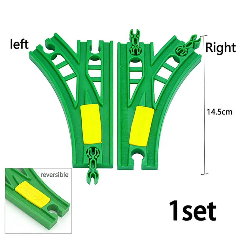 Wooden Train Railway Connect Fixer Track Accessories Connector Tracffic Light Holder Fit Brio Wood Track Educational Kid Toys