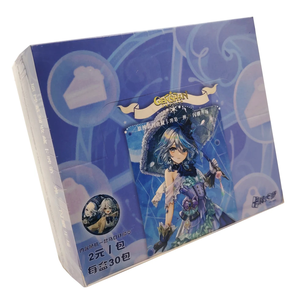 

Role Playing Games Genshin Impact Collection Card Cartoon Charming Character Handsome Close-up Trendy Peripheral Cards Fun Gifts