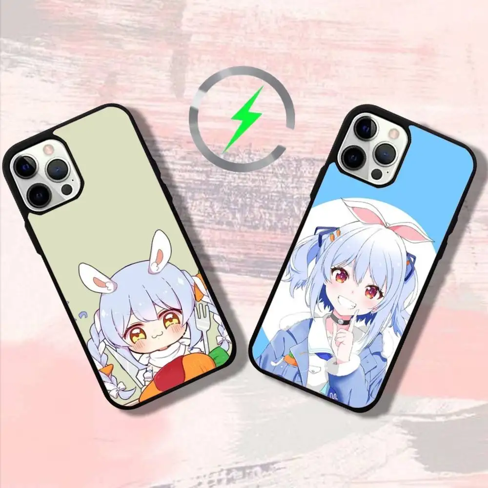 

Чехол для телефона U-U Eloy Anime P-Pekoras для iPhone 17,16,15,14,13,12,11,Pro,Max,Plus,Mini,SE4,E с магнитной беспроводной зарядкой Magsafe