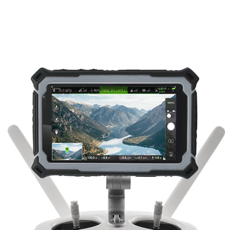 HUGERCOK X71 7 inch drone tablet rugged pc handheld computer tough long battery life 128gb android with lte