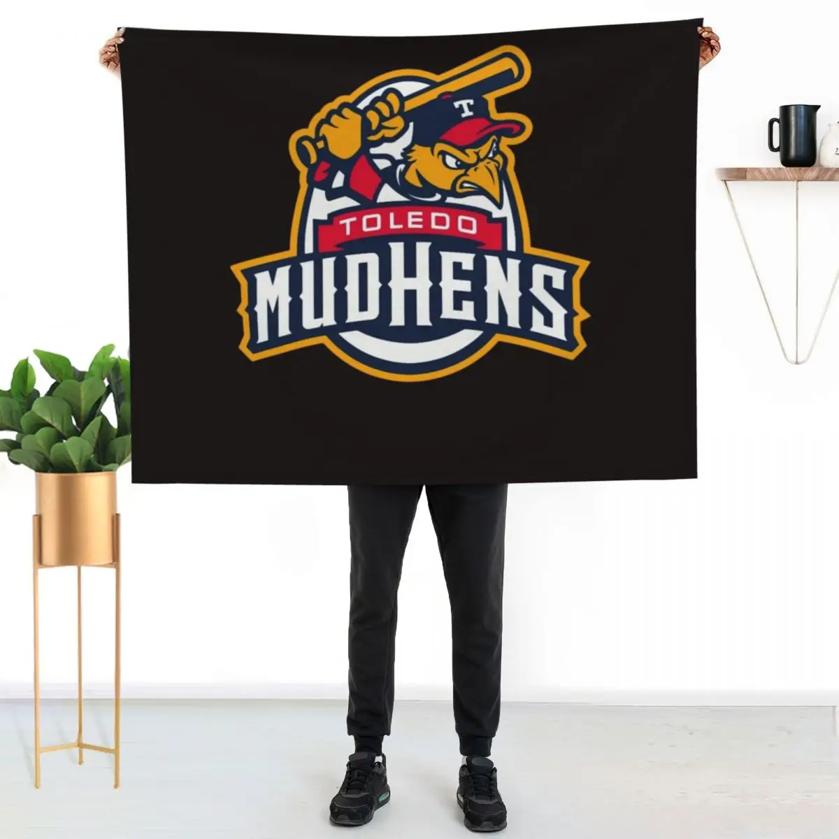 toledo mud hens,mudhens Throw Blanket Summer Beddings Beach sofa bed funny gift Shaggy christmas gifts Blankets