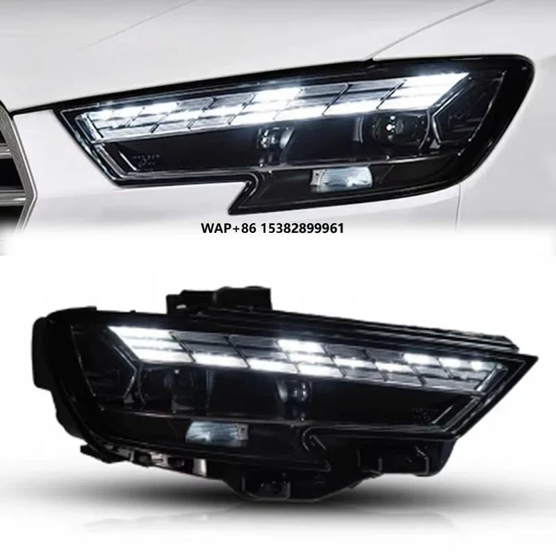 

SJC Car Accessories for A3 2017-2020 Lci Upgrade to New Style Headlights Full LED Front Lamp Plug and Play Assembly