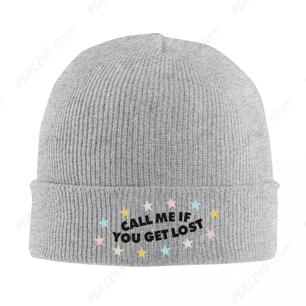 Call Me If You Get Lost Bonnet Hats Song Beanies Men Women Street Y2k Warm Soft Beanie Hats Autumn Winter Gym Design Cap