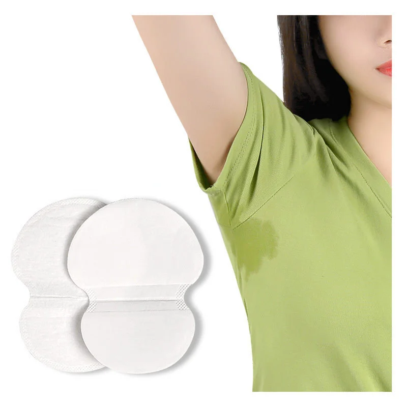 Sdotter 200pcs Sweat Pads Summer Deodorants Underarm Anti Perspiration Sweat Pads Disposable Armpit Absorb Sweat Shield Pad