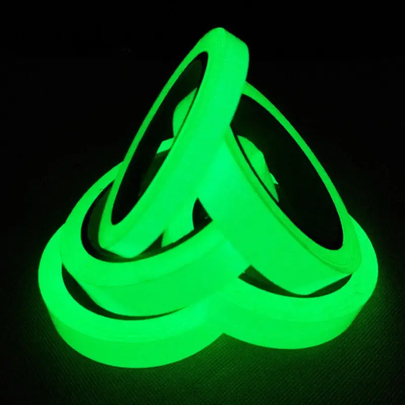 Luminous Tape 3m/10m Dark Green Self-adhesive Tape Night Vision Glow In Dark Safety Warning Security Stage Home Decoration Tapes