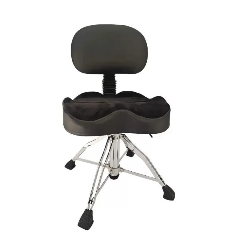 Adjustable Height Drum Throne Pneumatic Drum Stool With Backrest Adult Kids Universal Jazz Drum Chair view 2