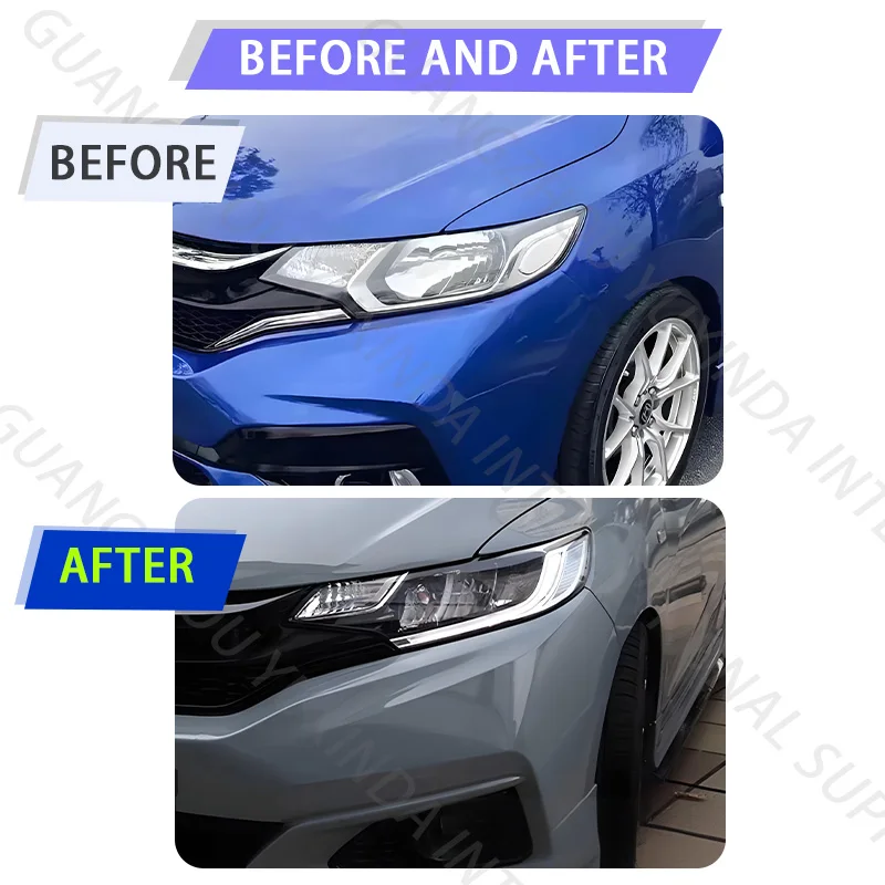 High Quality Auto Headlight For Honda Jazz Fit 2014-2019 Conversion RS Model GK5 LED Head Lamp Assembly 14-19