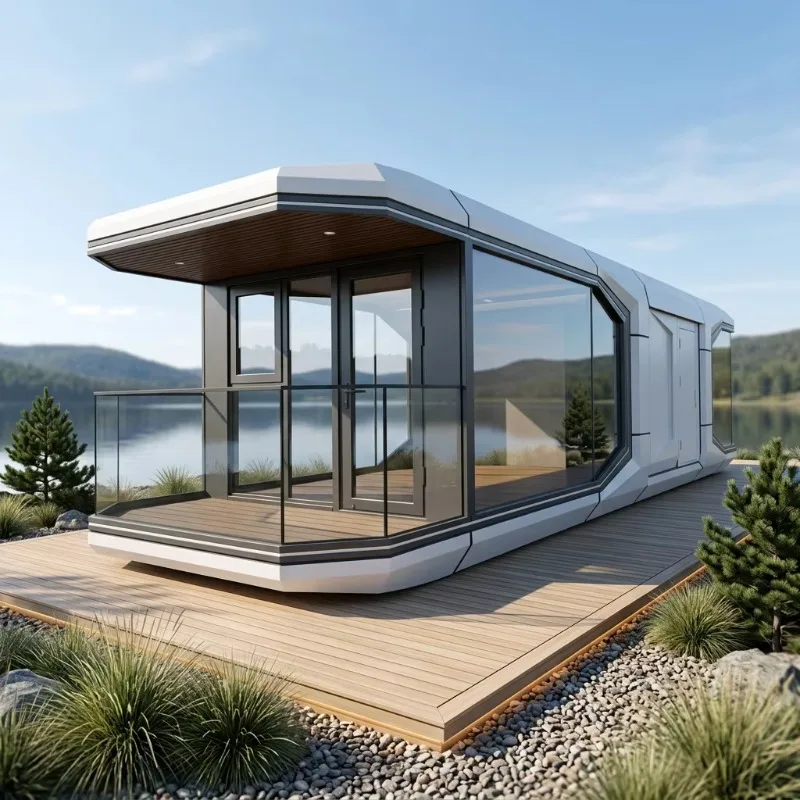 Portable Space Capsule Cabin Prefabricated Modular House For Distributor Wholesale Worker Accommodation Fast Installation