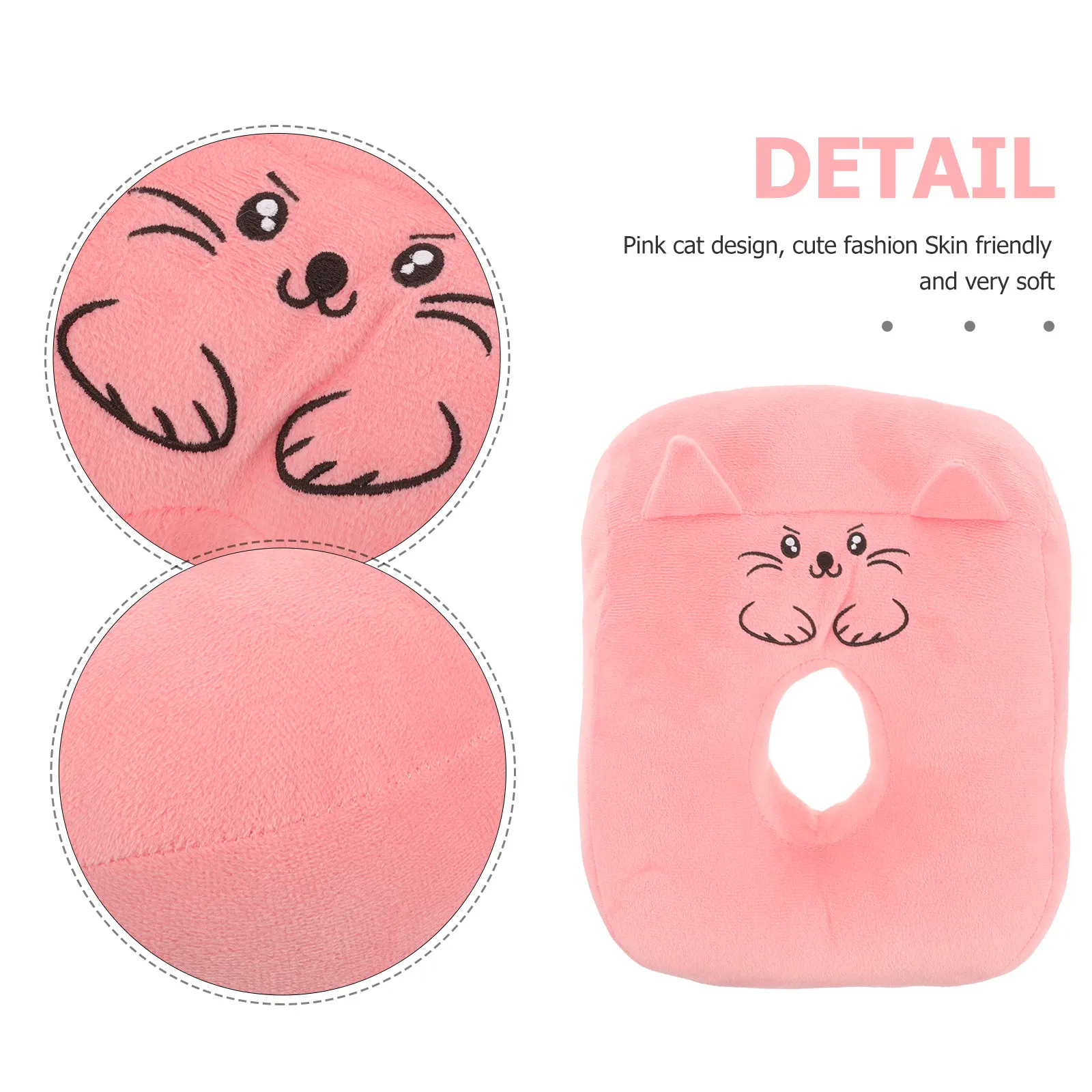 Nap Pillow Soft Donut Desk Pillow for Sleeping Office Supplies Comfortable Resting Cushion Portable Face Down Nap Cushion