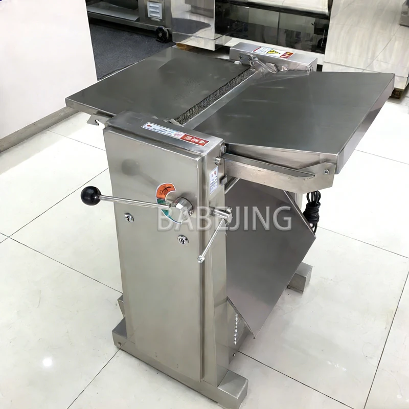 BABEJING Small Scale Stainless Steel Fresh Pork Skinning Machine Commercial Fresh Meat Roll Cutting Equipment