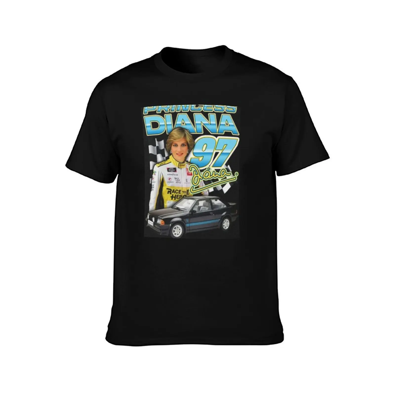 Princess Diana 97 T-Shirt Labor Work Casual T-Shirt