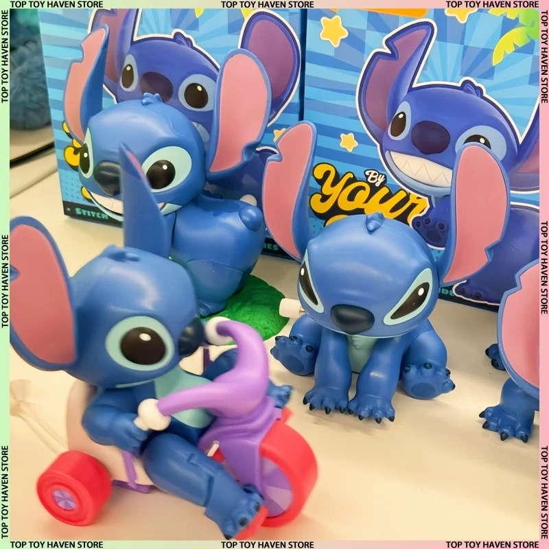 

New 52toys Lilo & Stitch Anime Figure Stitch By Your Side Series Action Figure Mobile Lilo & Stitch Doll Toys Kids Gift