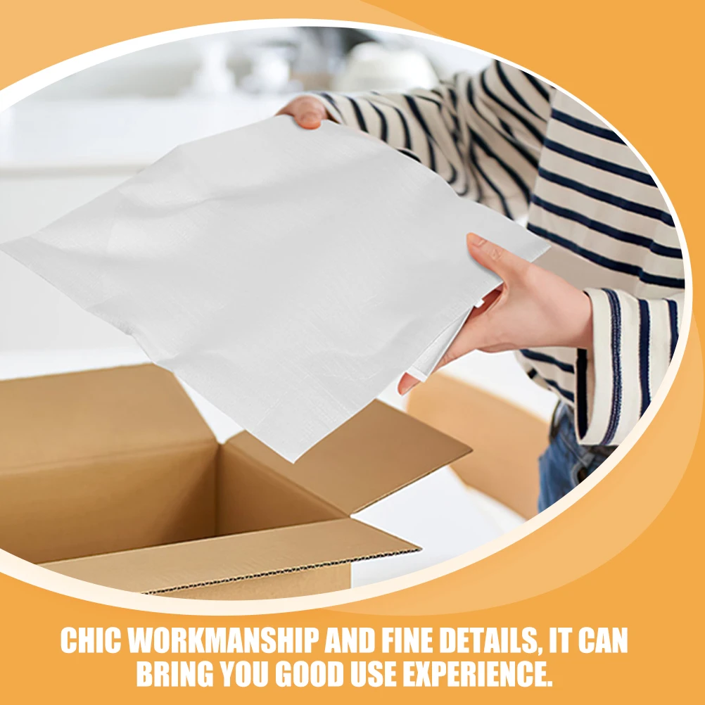 100 Pcs Waterproof Foam Packaging Packing Cushion Storage Pearl Cotton Cushioning Supplies