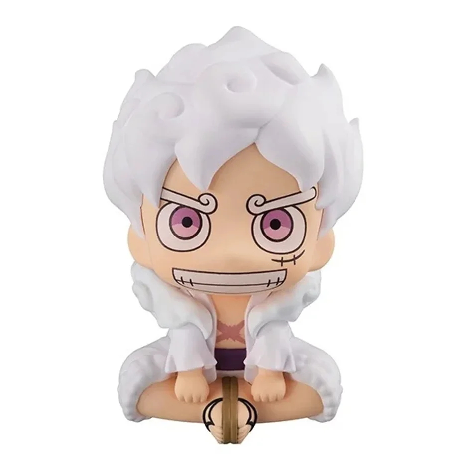 قطعة واحدة من شخصية أنيمي القرد د. لوفي - نسخة Q Look up Gear 5 PVC لعبة دمية نموذجية قابلة للجمع #4