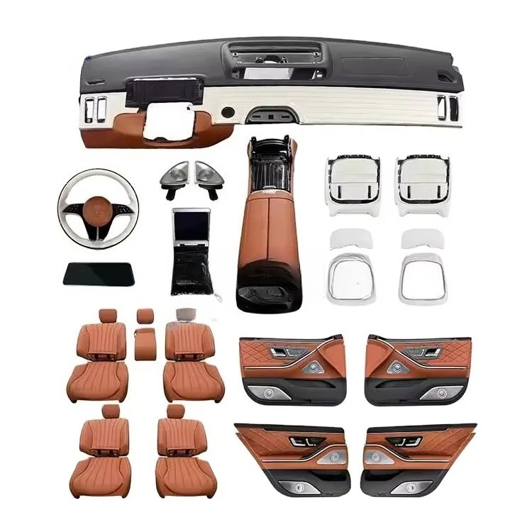 Auto Interior Accessories Upgrade W221 Interior Upgrade to W223 for  S Class S450 Style