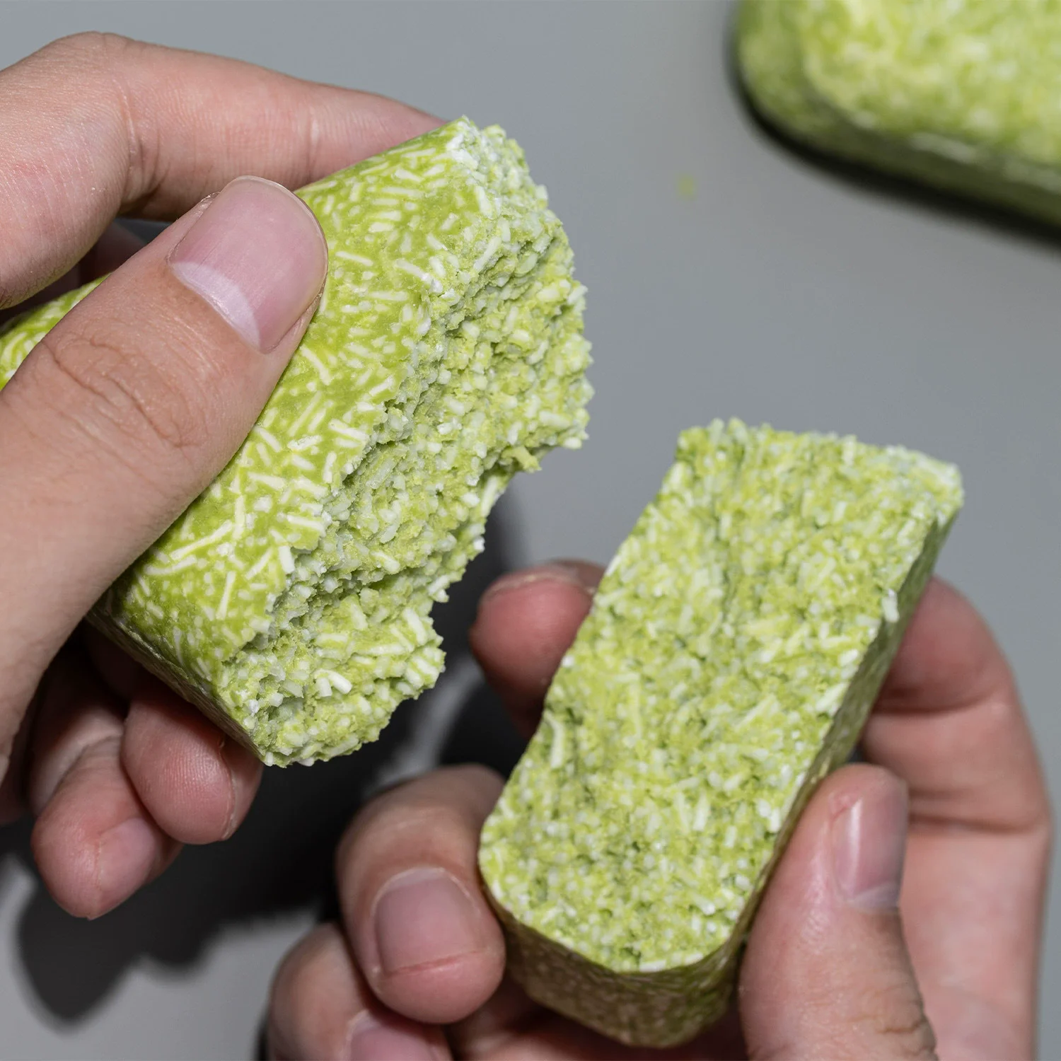 صابون شامبو، العناية بالشعر، بوليغونوم متعدد الأزهار، صابون شامبو أوراق Platyclodes Orientalis، صابون Usman Grass المصنوع يدويًا، أساسي o #4