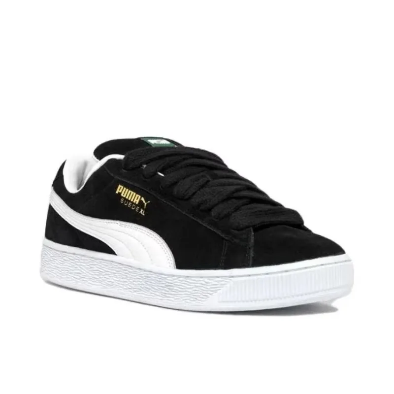 Puma Suede XL Men's and Women's Skateboarding Shoes Versatile Retro Bread Shoes Low-top Thick Sole Sneakers 395205-02