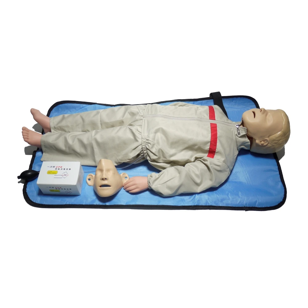 Child CPR Training Manikins/ Mannequin, CPR Dummy with Accessories for Children CPR and First Aid Training