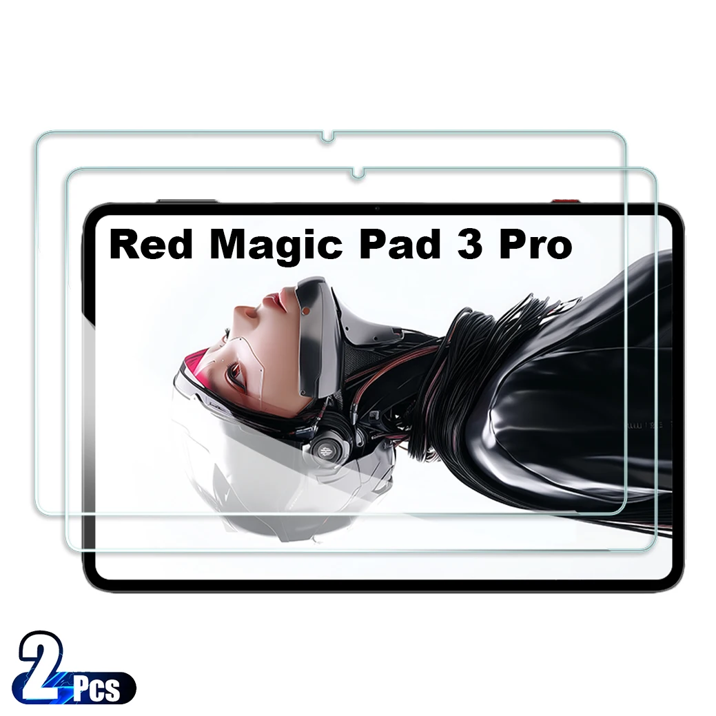 

2PCS For Nubia Red Magic Astra 9.06" Tempered Glass Screen Protector RedMagic Pad 3 Pro Tablet Anti Scratch HD Protective Film