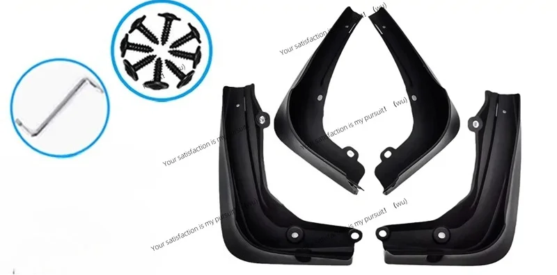 For Tesla Model S 2018 2019 2020 2022 2023 2024 Mud Flaps Splash Guards MudFlaps Front Rear Fender Mudguards Car Accessories