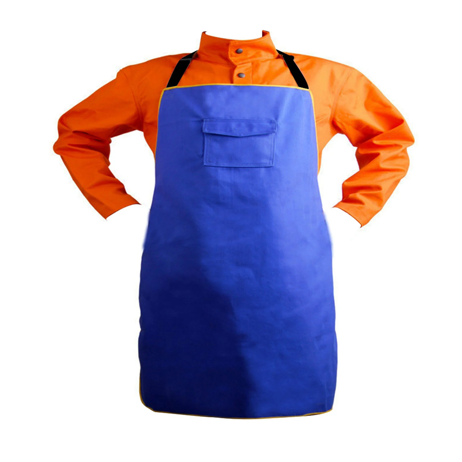 Durable Flame Retardant Welding Apron Fire Resistant Safety Welder Protection Work Apron