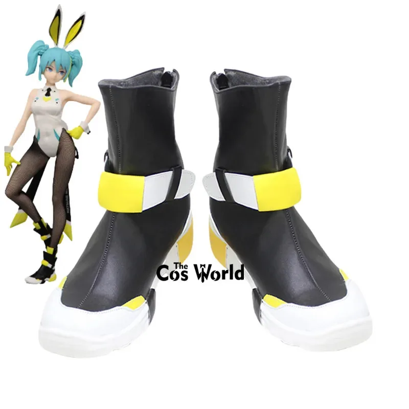 

Miku Rabbit Bunny Girl Anime Customize Cosplay Shoes Boots
