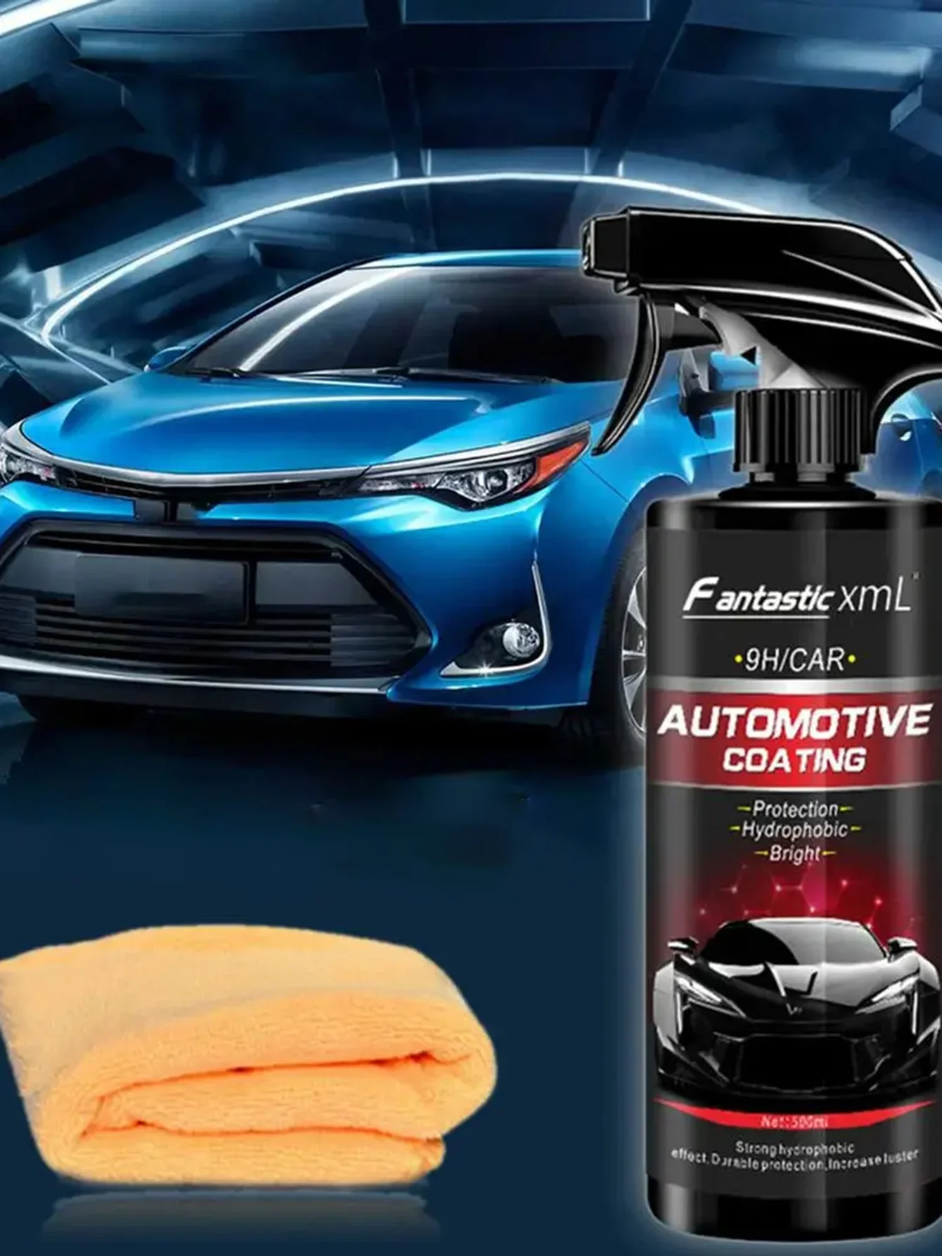 Automotive ceramica Nano rivestimento liquido Coatin Nano strato idrofobo impermeabile vetro placcato lucidatura vernice accessori Auto