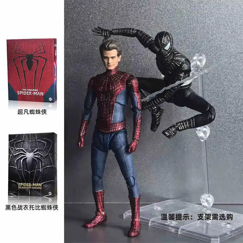 Nowa zabawka Ct Marvel Anime rysunek Miles Morales Spiderman figurka Shf Agent Venom Model niesamowite Yamaguchi zabawki świąteczne