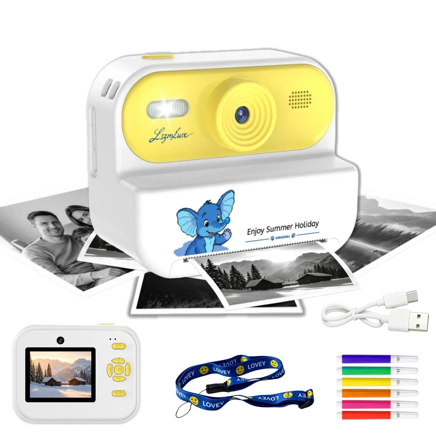 Kids Early Education Photos - Digital Camera Printing Photo DIY for