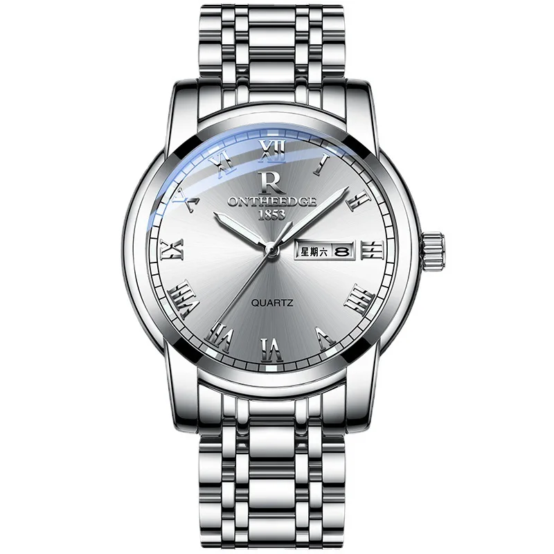 

Популярные модные высококачественные водонепроницаемые часы для мужчин, деловые, простые, с кварцевым механизмом и стеклянным зеркалом.