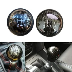 New Racing 6 Speed Carbon Fiber Manual Gear Shift Knob For Ford Focus ST RS Fiesta
