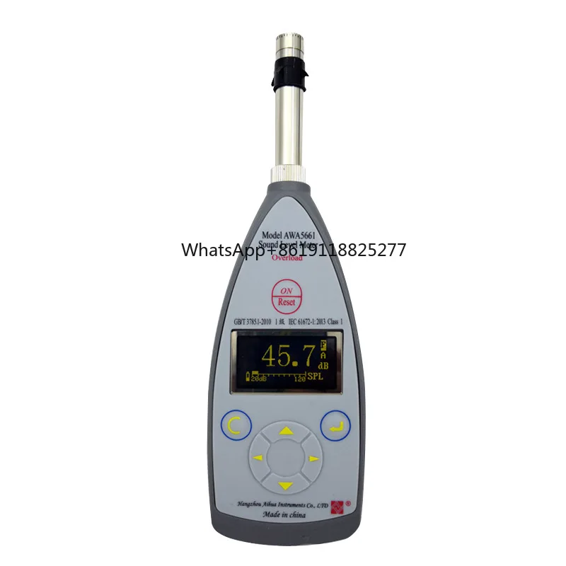 AWA 5661-3 Portable Noise Meter Sound Level Meter 5661-2 5661-3 sound level meter