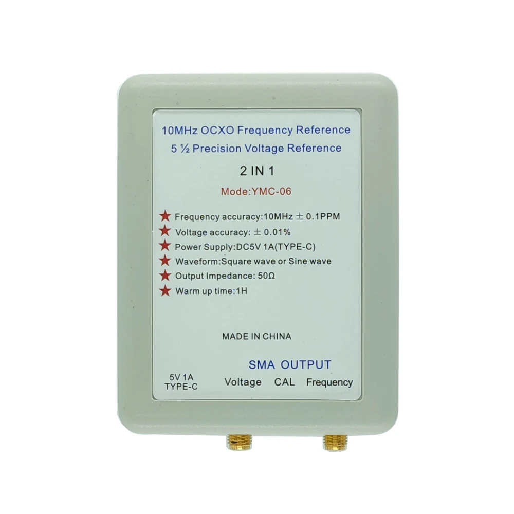 

OCXO 10MHz Frequency Reference Module Frequency Reference Source Low Phase Noise for Sound System Decoder Frequency Meter