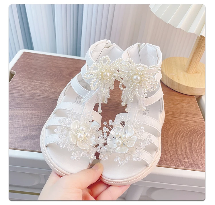 Summer Girls Shoes Princess Shoes Korean Beach Shoes Lightweight Children Sandals Kids Shoes Toddler Infant Children Shoes