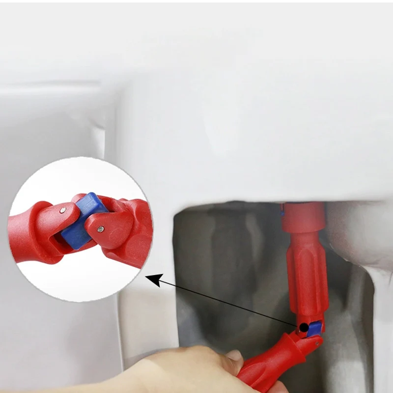 مفتاح إصلاح مقعد المرحاض 10/13/17 مللي متر العالمي عالي القوة تركيب مفتاح أدوات يدوية مكافحة الشريحة تركيب أداة الحمام المنزلي #2