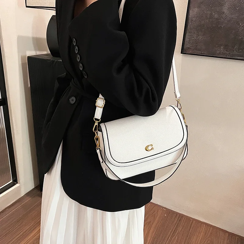 

Classic Masterpiece Women Shoulder Bag Luxury Vintage Leather Crossbody Bag High End Tote