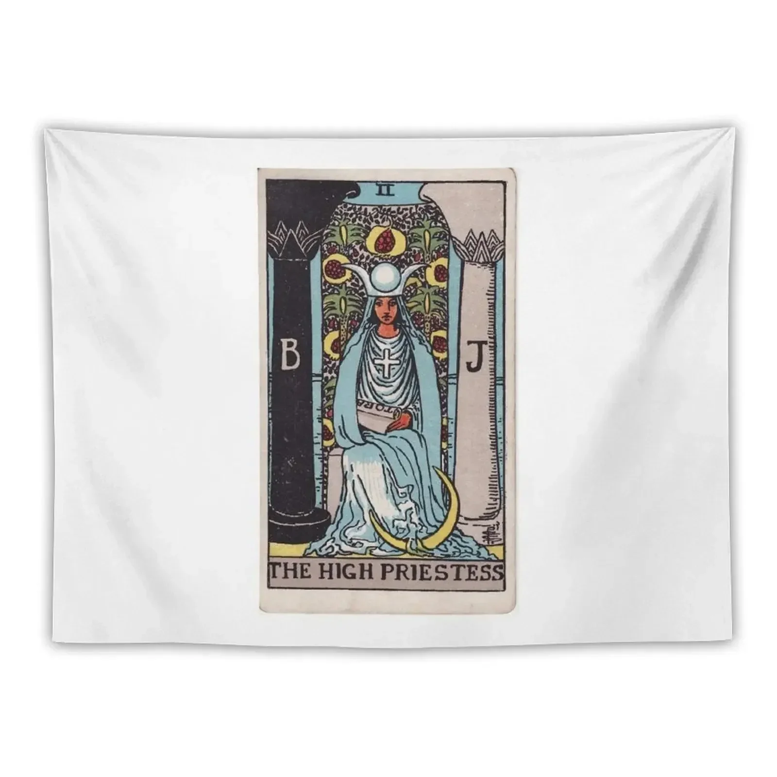 The High Priestess Tapestry Mushroom Carpet Wall Room Decoration Korean Style Tapestry