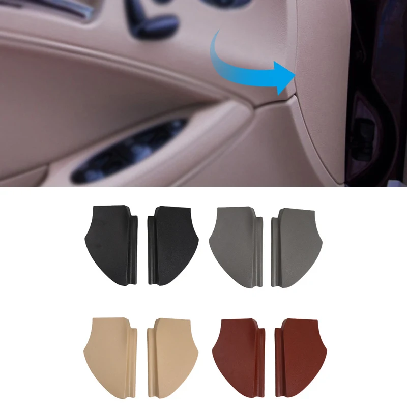 Left/Right Beige Black Gray Red Car Front Door Plastic Cover Trim Shell For Mercedes Benz W219 CLS Class 2197270128