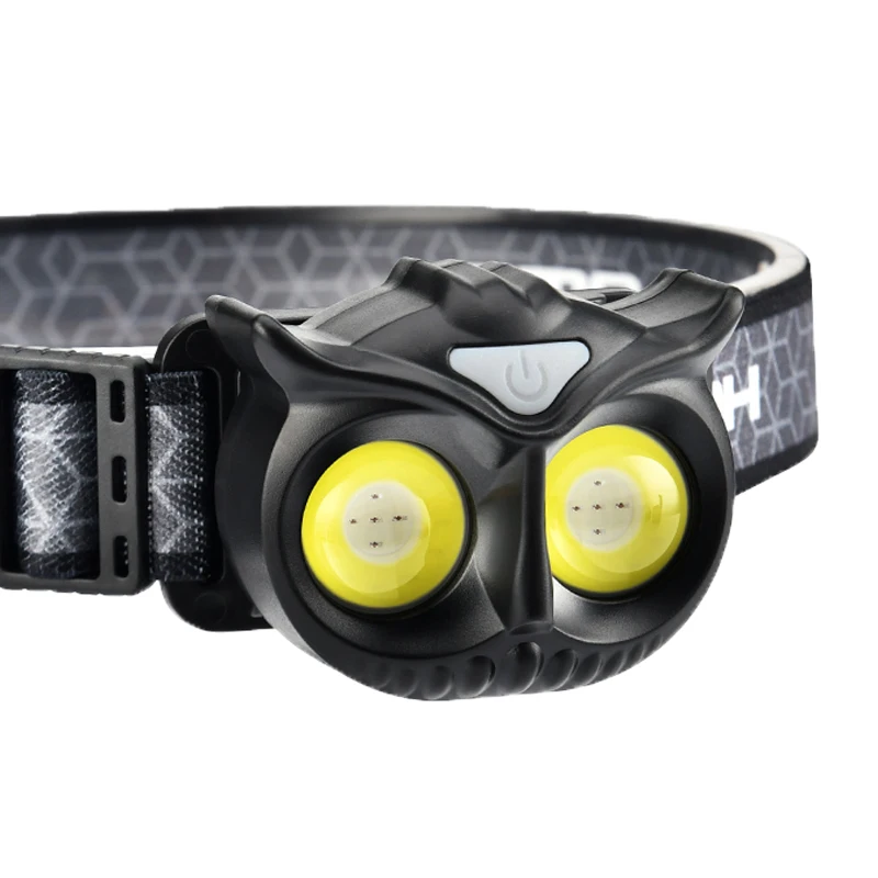 Portable Headlamp COB Strobe Headlight Multifunctional USB Rechargeable or AAAx3 Battery Camping Portable Hiking Running