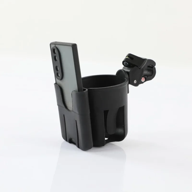 New 2-in-1 Stroller Cup & Phone Holder | Multifunctional Universal Bottle & Mobile Holder for Baby Strollers