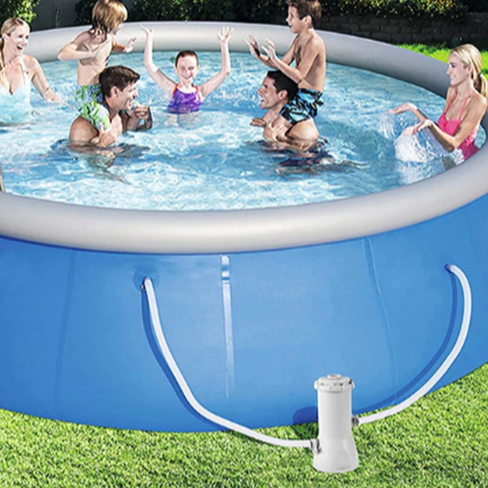 

Above Ground Pool Filter Pump 1000 GPH Pool Cartridge Filter Pump Powerful Swimming Pool Filter Pump Pool Accessories