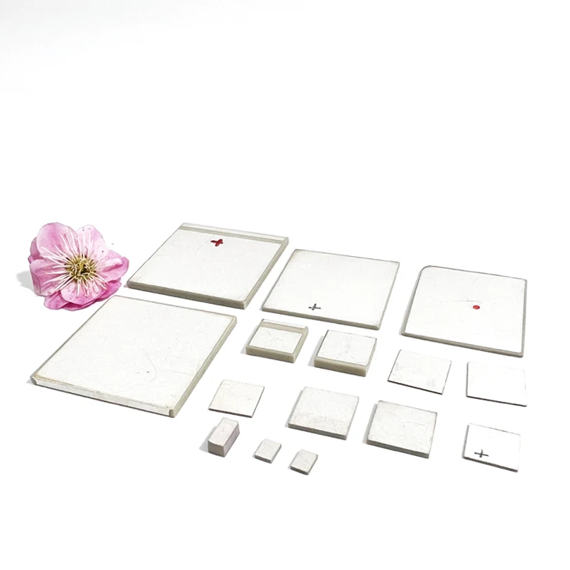 20 قطعة/الوحدة 40x40x2 مللي متر بيزو المحرك بيزو لوحة السيراميك