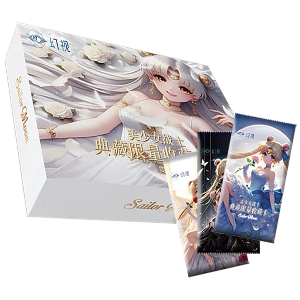 

Magical Girl Battle Anime Sailor Moon Limited Collection Card Children Cherish High Quality Cards Christmas Family Party Gifts