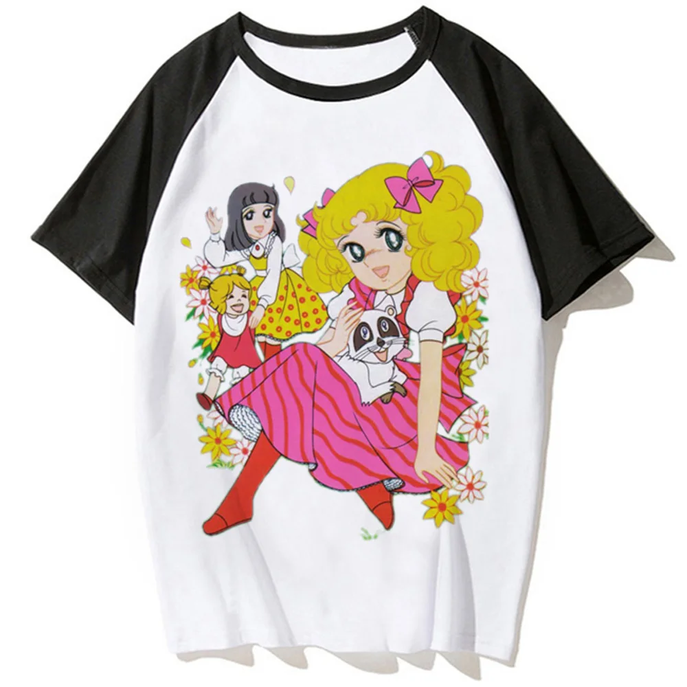 Candy Candy Tee women funny streetwear comic t shirt girl streetwear anime comic clothes