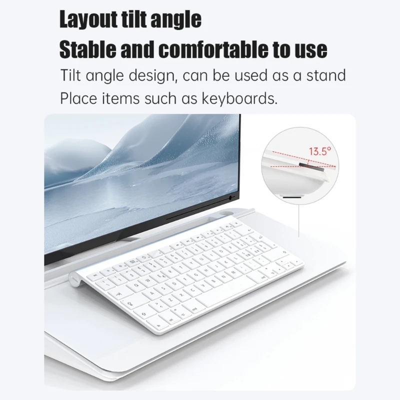 Desktop Whiteboard Note Board Deskboard Wrist Rest Phone Notebook Stand Acrylic Dropship