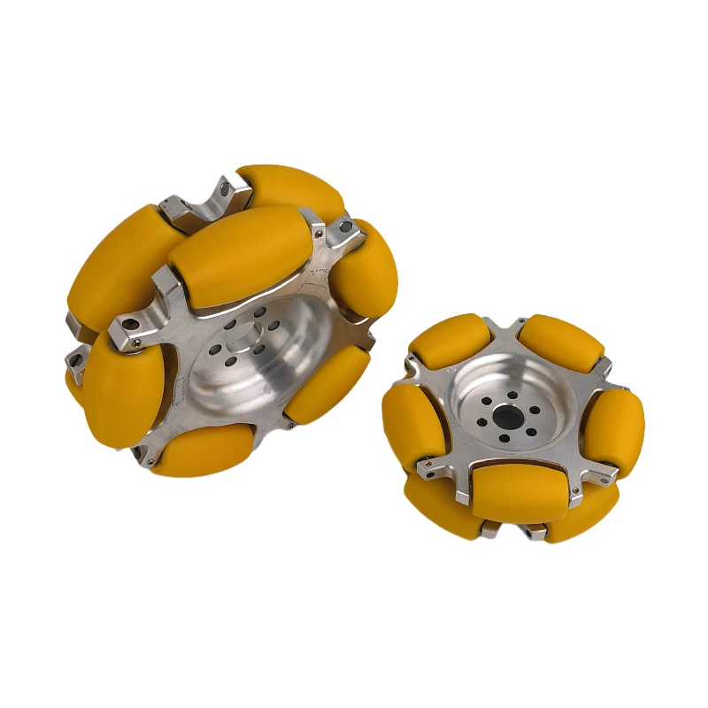 

OEM PU Polyurethane Wheel 6inch Omni Wheel Universal Solid Rubber Coupling Omnidirectional Mecanum Wheel