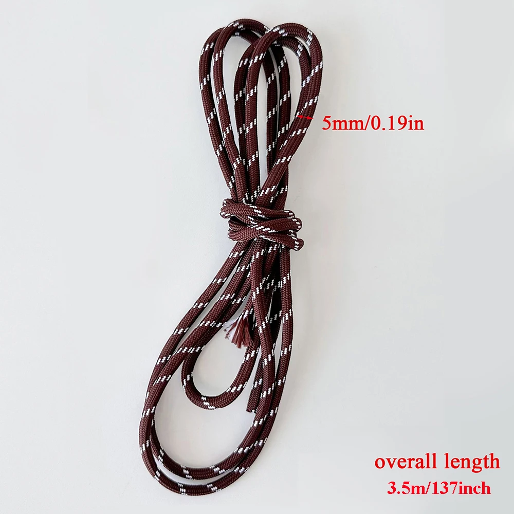 3.5M DIY Woven Key Chain Colorful Rope Buckle Bag Pendant Rope Umbrella Rope Hand Rope Nylon Rope Multi-functional DIY Key Chain