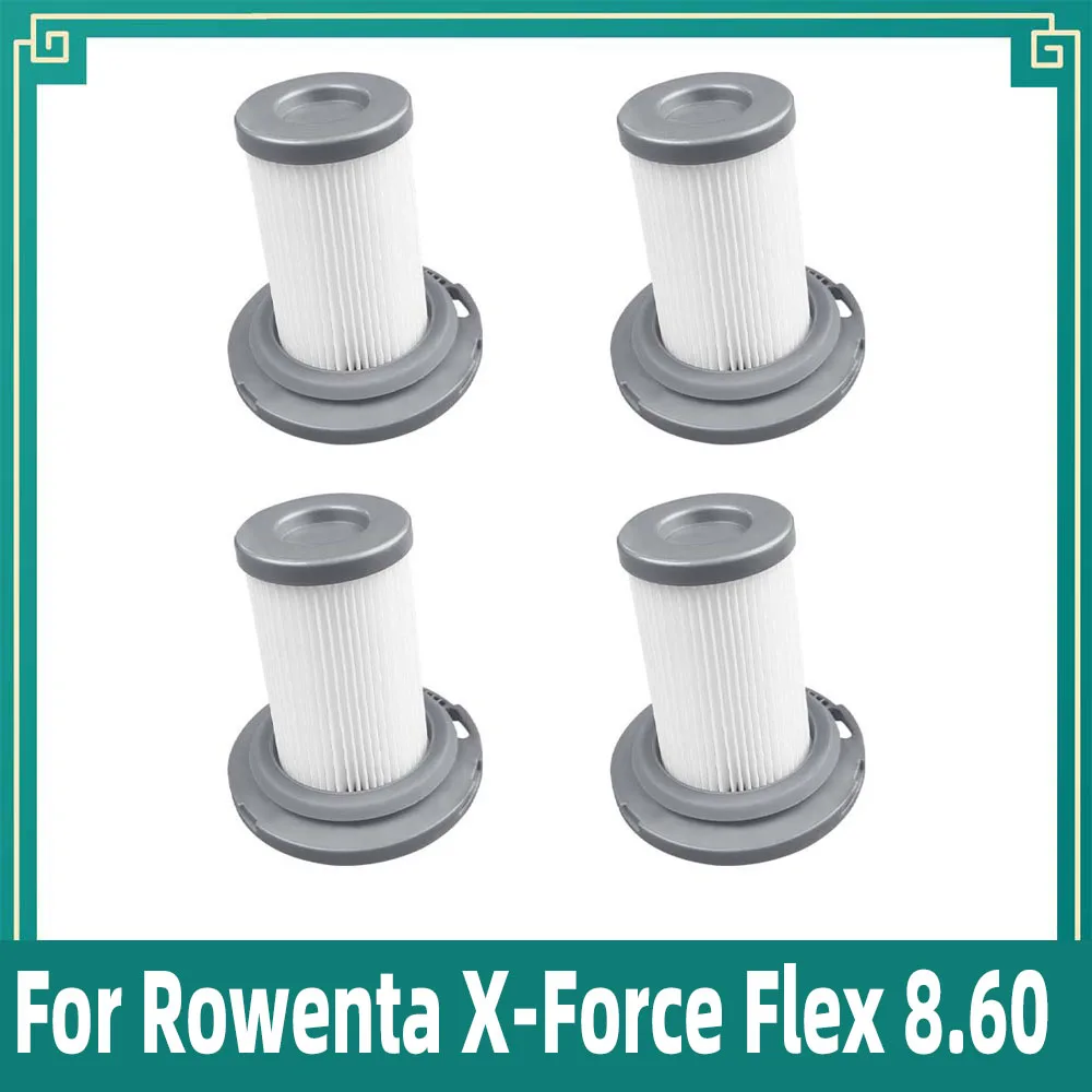 

For Rowenta X-Force Flex 8.60 ZR009005 Cordless Vacuum Cleaner Hepa Filter Spare Part Kit Accessories Attachment Replacement