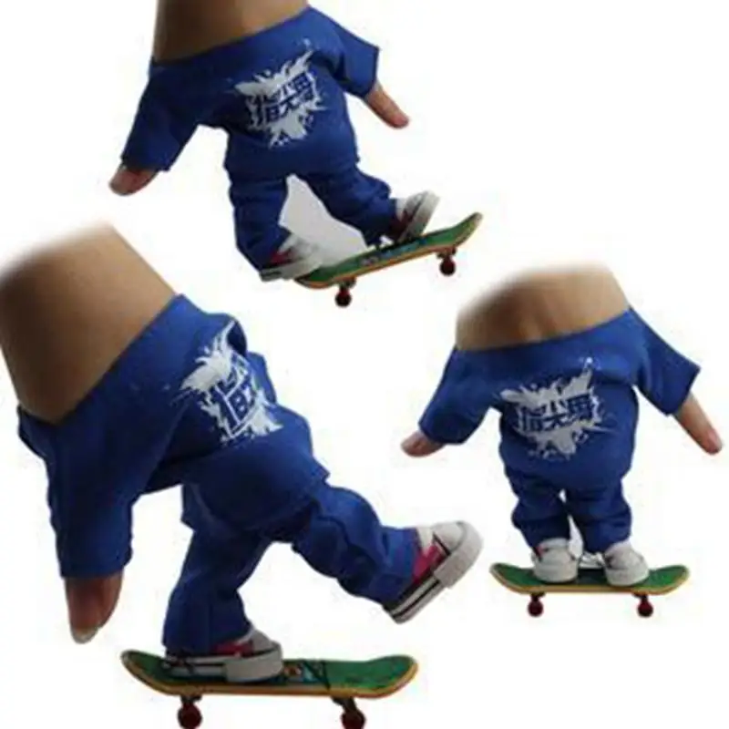 1Pcs New Finger Skateboard Double-sided Mini Finger Boards Best Birthday Gift For Kid Toy Children Scooter Gifts